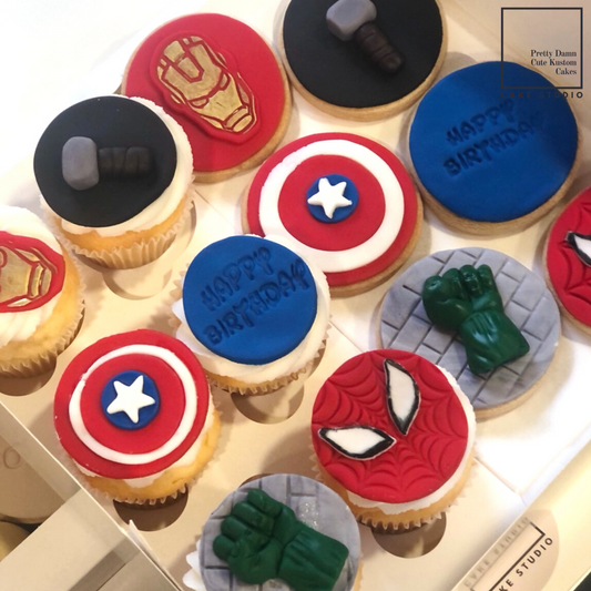 Marvelous Cupcakes & Cookies (Box of 12)