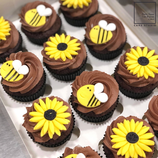 Buzzy Bee Cupcakes
